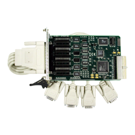 SeaLevel COMM+4.cPCI User Manual