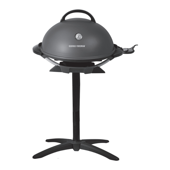 George Foreman GFO332 Use And Care Manual