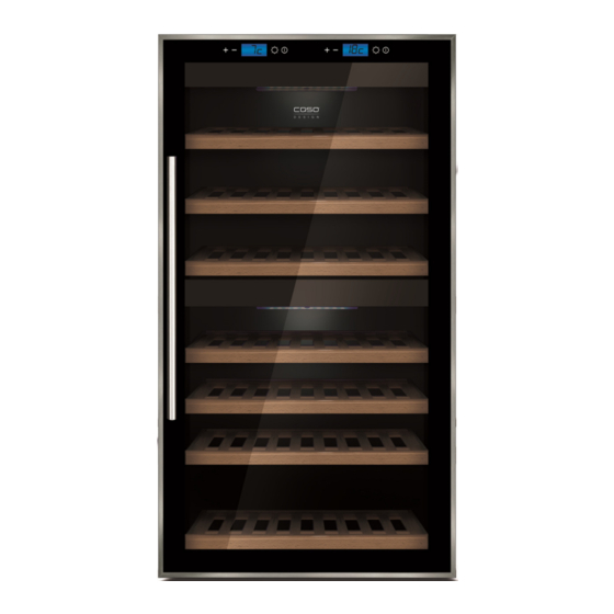 CASO DESIGN WineComfort Touch 38-2D Original Operating Manual