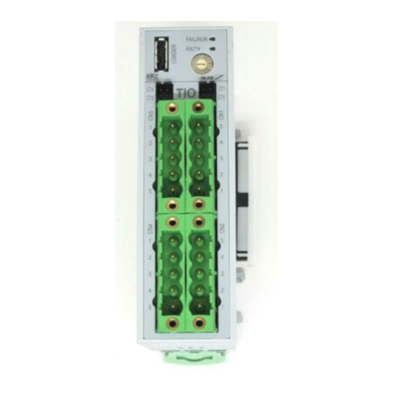 RKC INSTRUMENT Z-TIO Host Communication Quick Instruction Manual