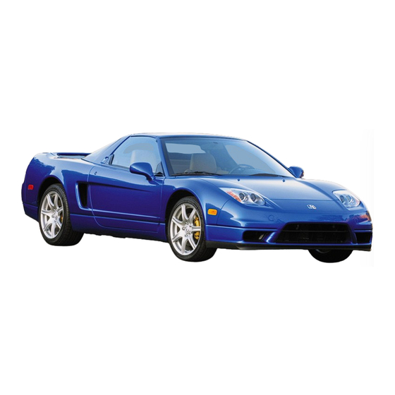 User Manuals: Acura NSX 2005 Used Sports Car