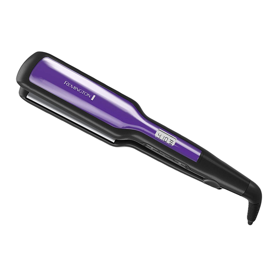 Remington S5520 sleek & smooth wide User Manual