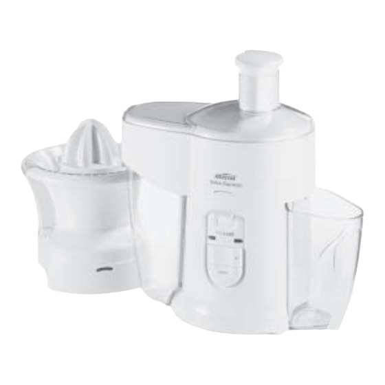 Mistral Juice Factory MJF50 Operating Instructions Manual