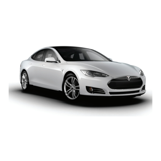Tesla S 2012 Emergency Response Manual