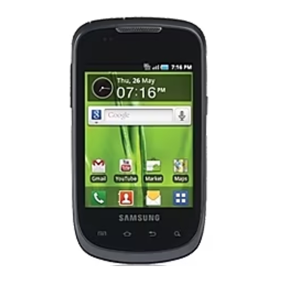 Samsung Galaxy Mini Manual