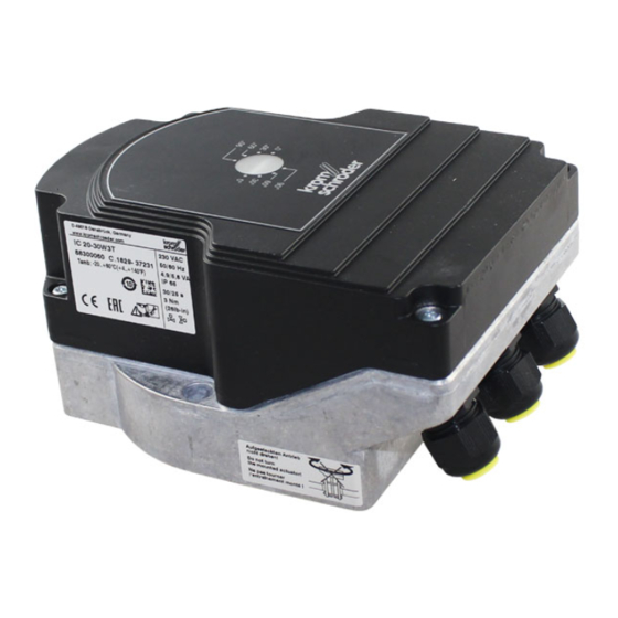 Krom Schroder IC 20 Operating Instructions Manual
