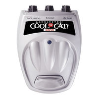 Danelectro Cool Cat V2 Drive CO-2 Instructions