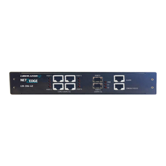 Net2Edge LIB-306 Install Manual