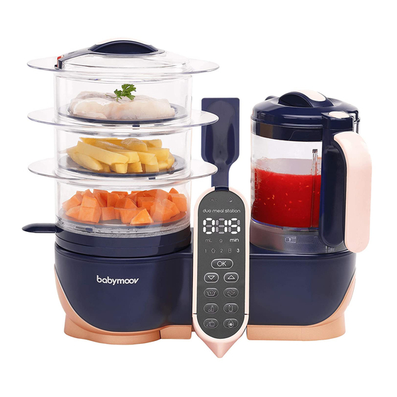babymoov duo meal station Manuals