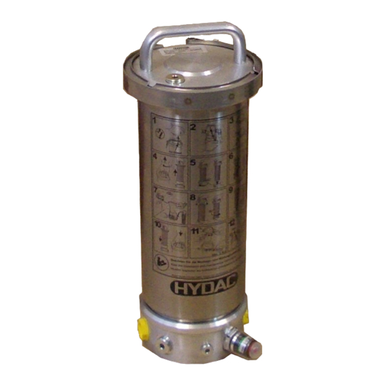 Hydac OLF-5/Z Installation And Maintenance Instructions Manual