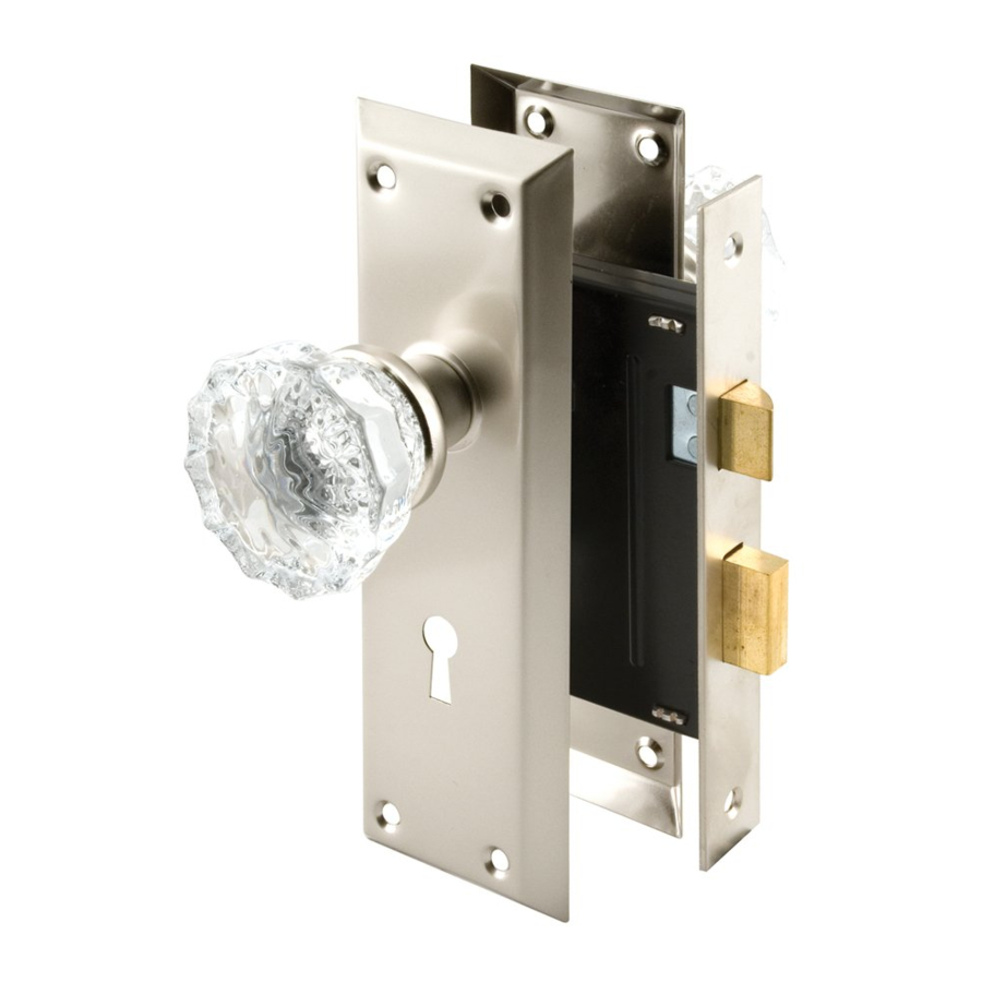 Prime-Line E-2496 Installation Instructions