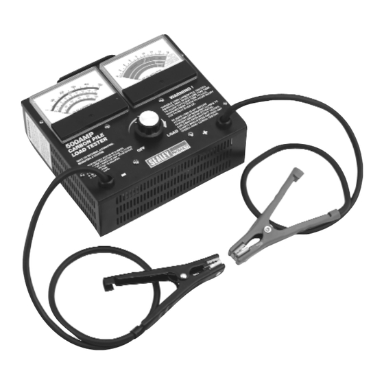 Sealey BT91/11 Instructions