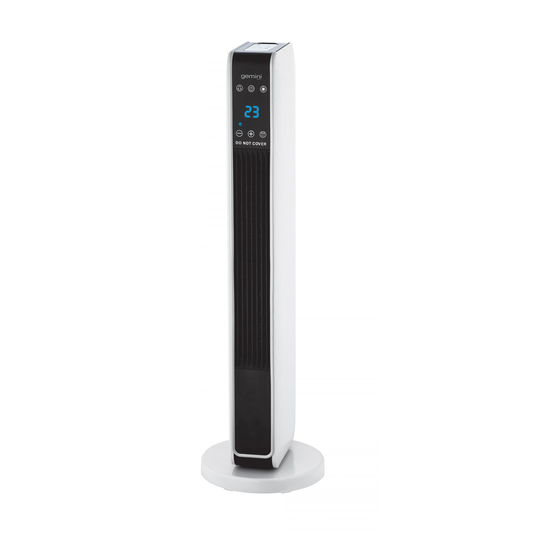 GILMAN Gemini GCH20 Ceramic Tower Heater Manuals