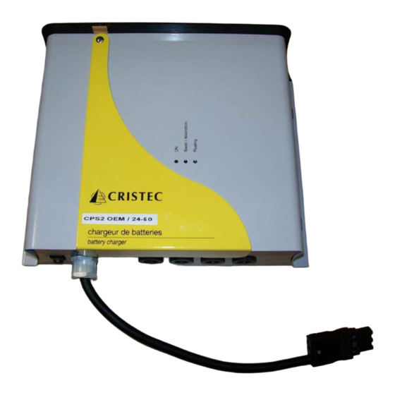 Cristec CPS2 OEM 24V/60A User Manual