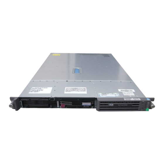HP ProLiant DL360 Manual