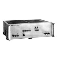 HP 463A Operating And Service Manual