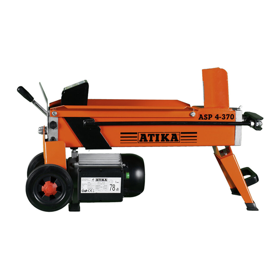 ATIKA ASP 4-370 Operating Manual