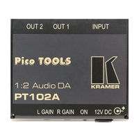 Kramer PT102V User Manual