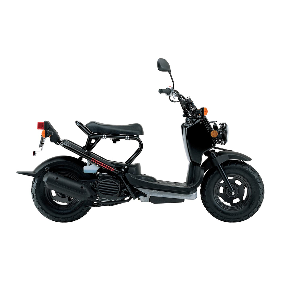 Honda 2004 NPS50 Ruckus Service Manual