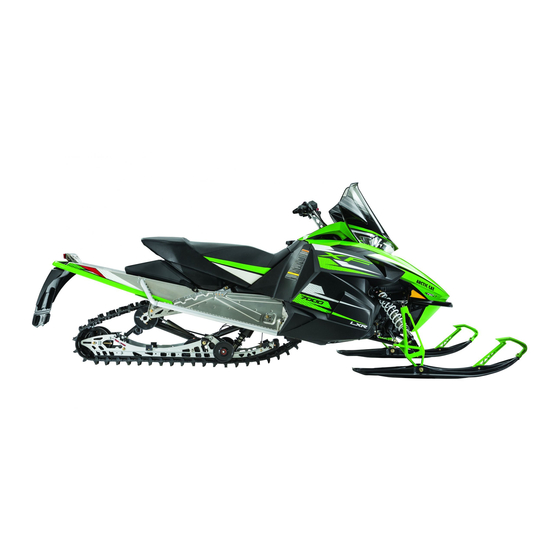 Arctic Cat ZR 9000 2015 Operator's Manual