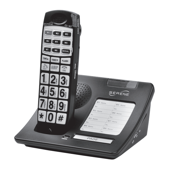 Serene CL-65 User Manual
