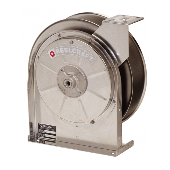 ReelCraft 5600 ELS Operating Instructions