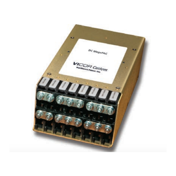 VICOR DC MegaPAC User Manual