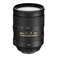 Nikon AF-S 28-300mm f/3.5-5.6G ED VR Repair Manual