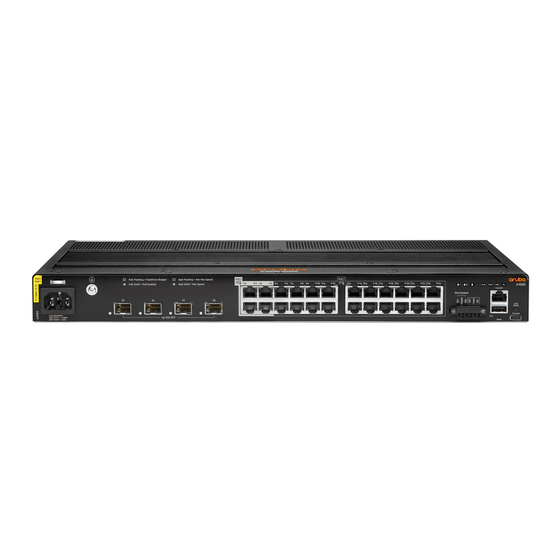Aruba 4100i Series Installation And Getting Started Manual