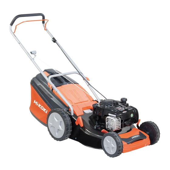 Hitachi Koki ML140E Handling Instructions Manual