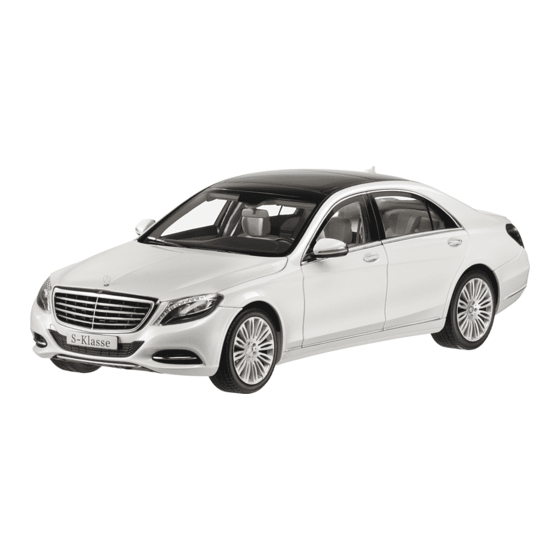 Mercedes-Benz S-Class 2013 Owner's Manual
