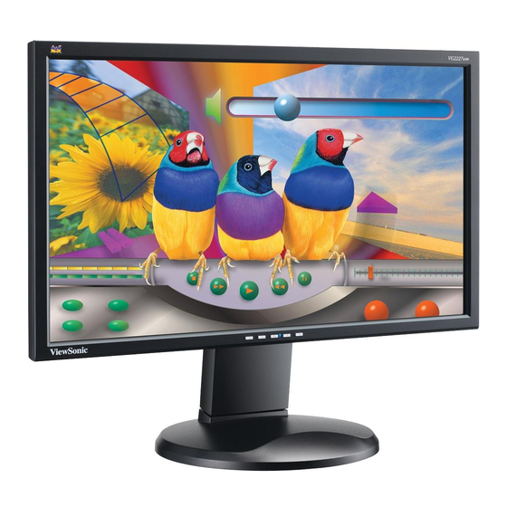 ViewSonic VG2227WM User Manual