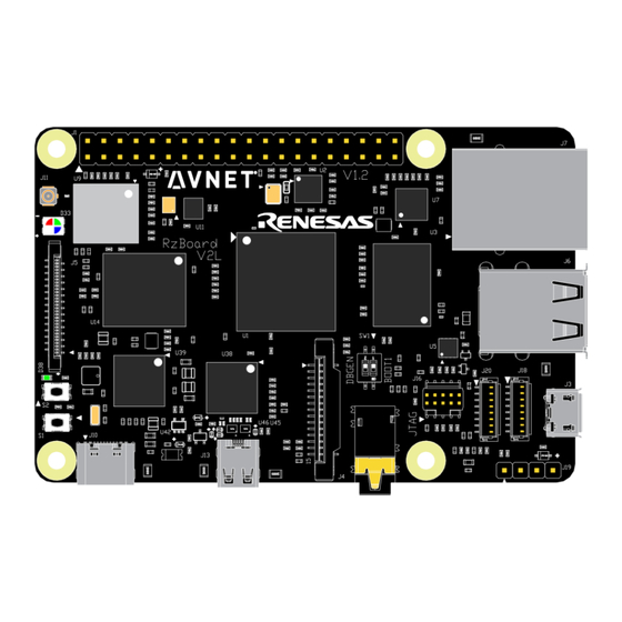 Avnet RZBOARD V2L User Manual