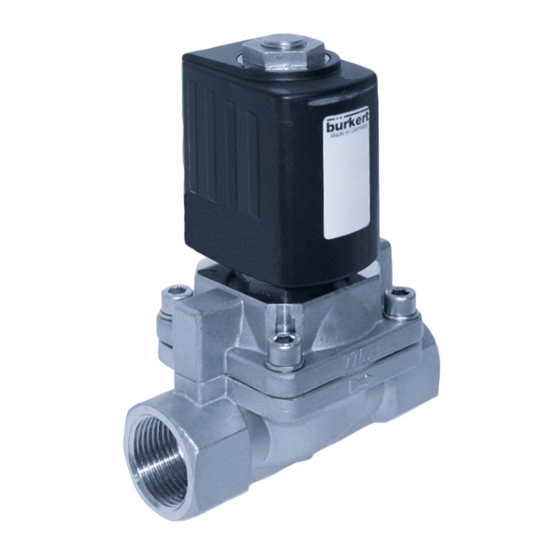Burkert 5407 Manuals