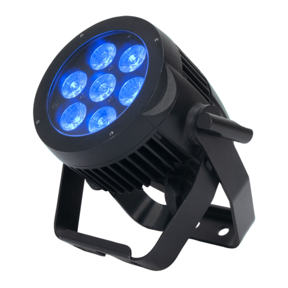 ADJ 7P HEX IP User Instructions