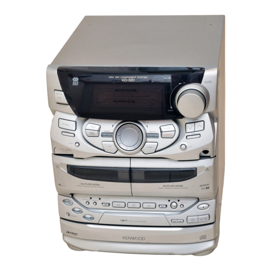 Kenwood RXD-501 Service Manual