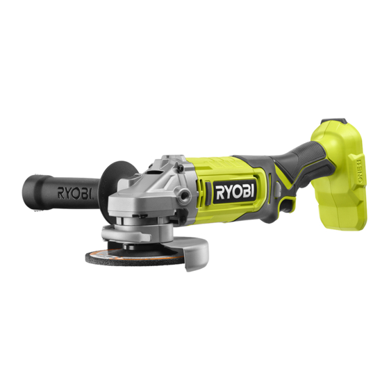 Ryobi R18AG115 Manual