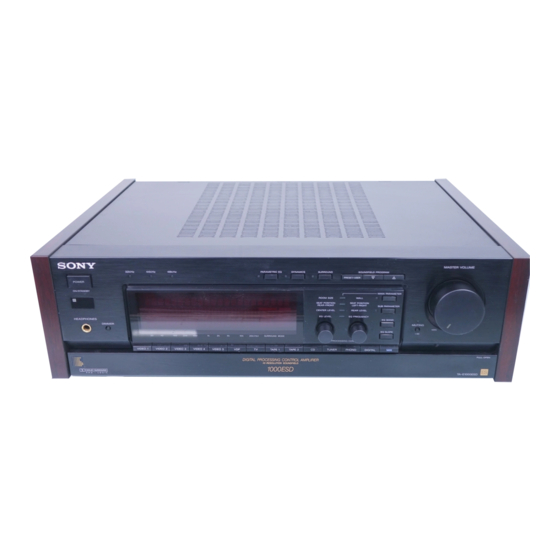 【ジャンク】SONY ソニー TA-E1000ESD AVアンプ ジャンク】SONY ソニー TA-E1000ESD AVアンプ