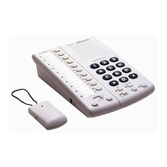Ameriphone Dialogue RC-100 Operating Instructions Manual