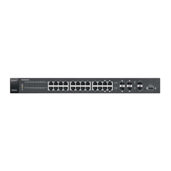 ZyXEL Communications GS1910 series User Manual