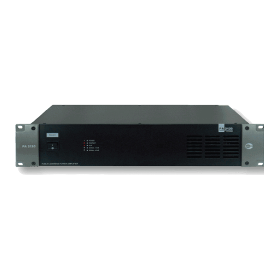 Amperes PA 2060 Instruction Manual