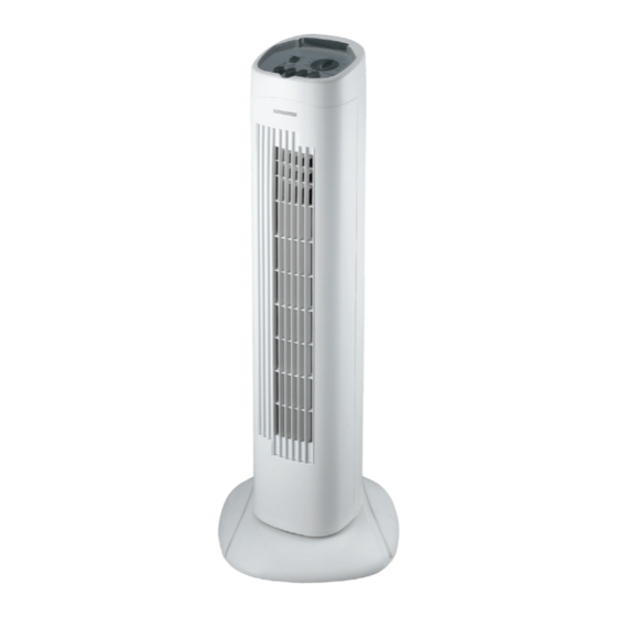 Melissa Tower Ventilator 671-117 Manuals