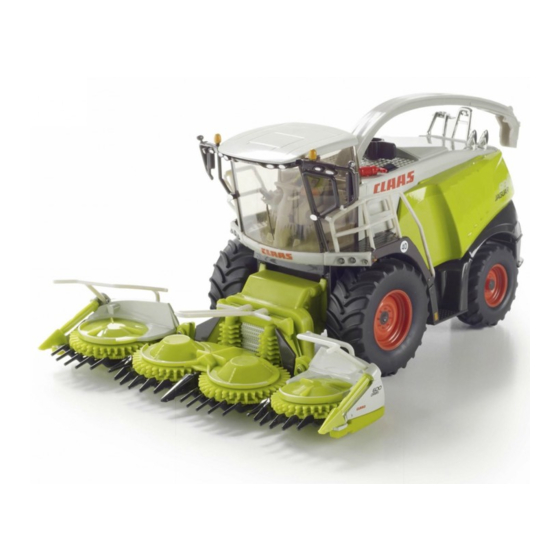 Claas JAGUAR 980 Information And Basic Field Settings