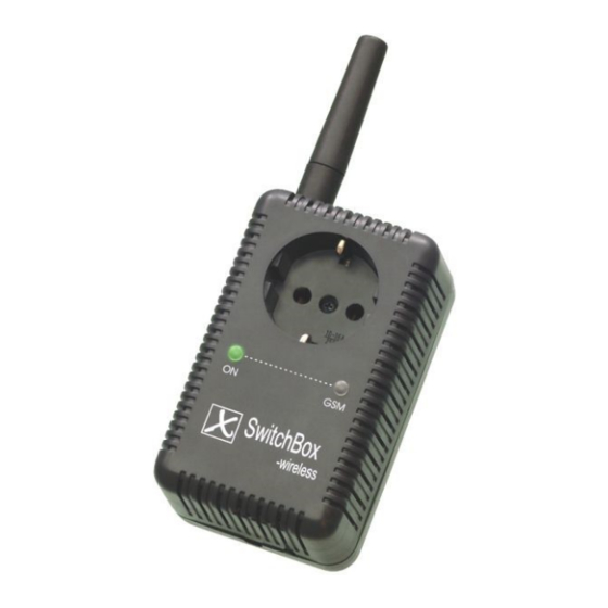 Antrax SwitchBox GSM Manual