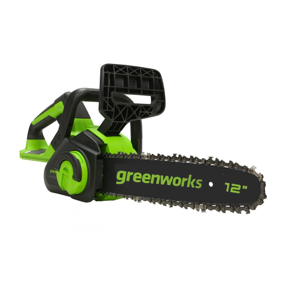 GreenWorks GD24CS30 Operator's Manual
