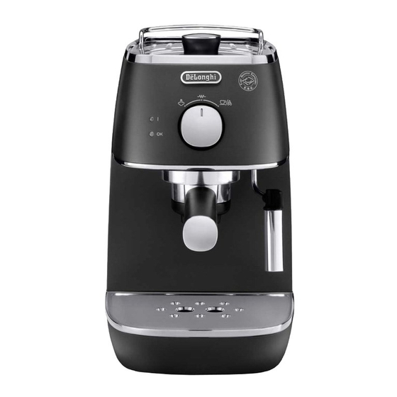 DeLonghi Distinta ECI 341.BK Manual