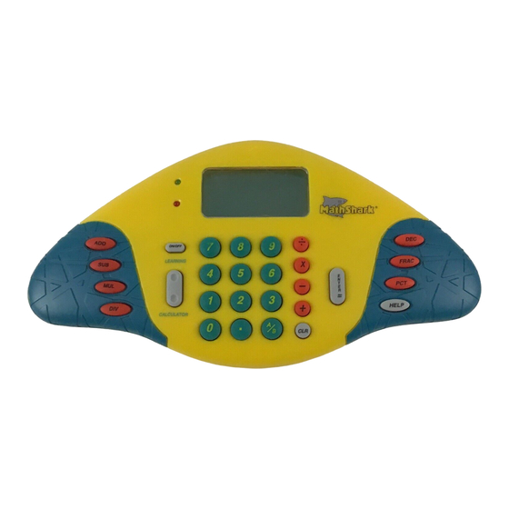 Educational Insights MathShark EI-8490 Manuals