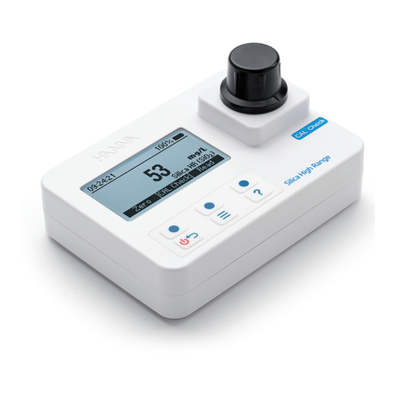 Hanna Instruments HI97770 Instruction Manual
