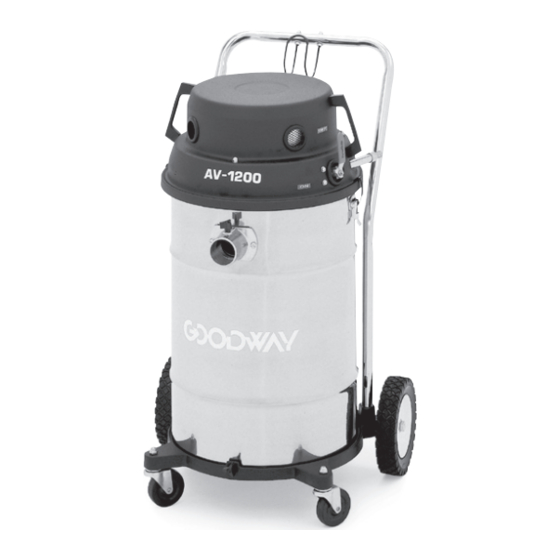 Goodway VAC-2Q Operating & Maintenance Instructions