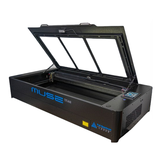 Full Spectrum Laser MUSE TITAN V3 User Manual